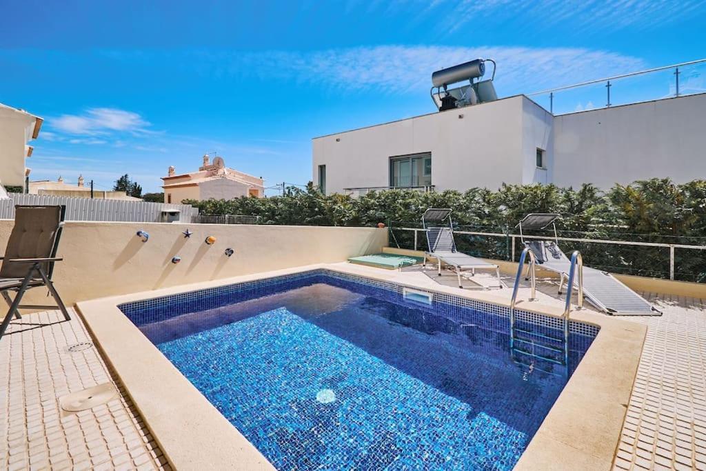 Vila Casa Felix Mit Pool Albufeira Exteriér fotografie